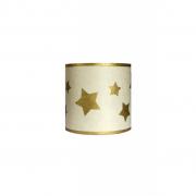 Etoile dorée applique