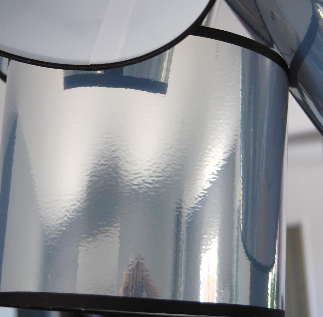 Lustre multiple argent détail