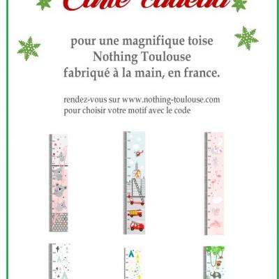 Carte cadeau pour une toise, motif au choix.