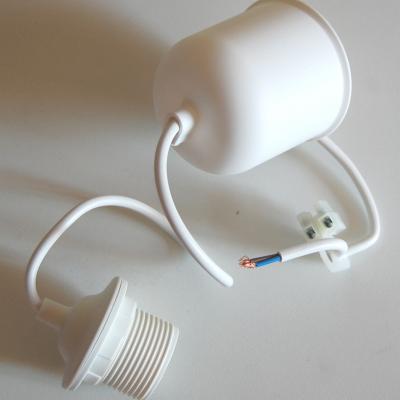 Système électrique pour suspension couleur blanc et plastique
