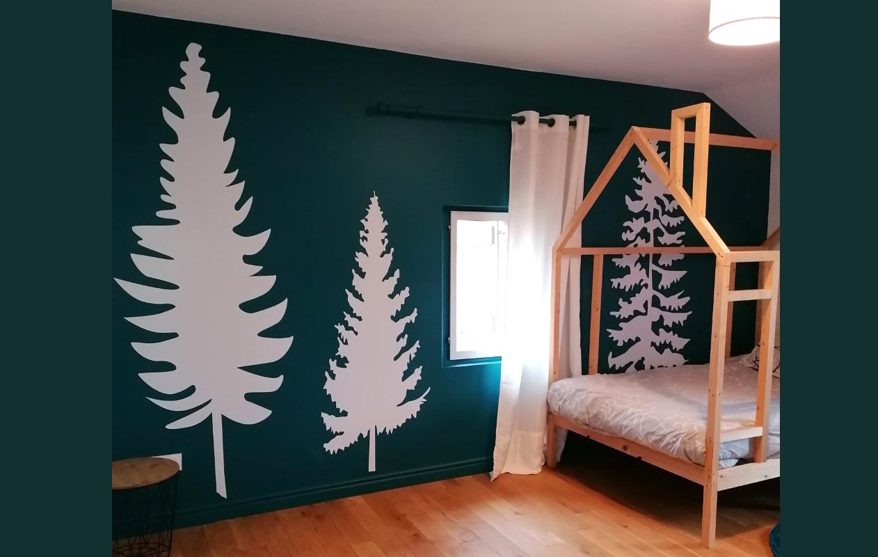 Decoration chambre enfant autocollant