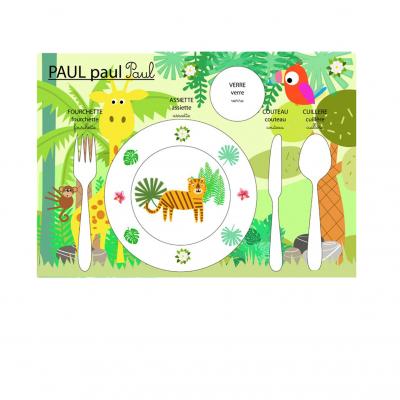 Set de table, JUNGLE
