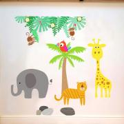 Jungle stickers