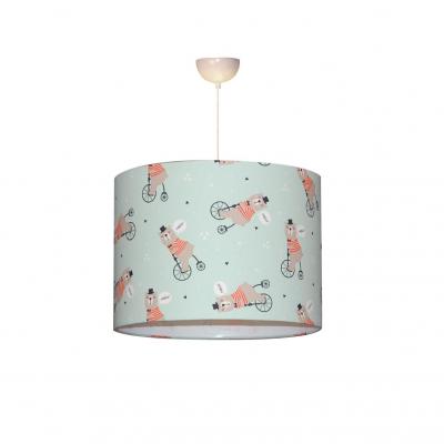 Suspension enfant , thème ours, ton bleu